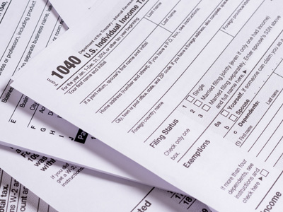 Paper tax forms